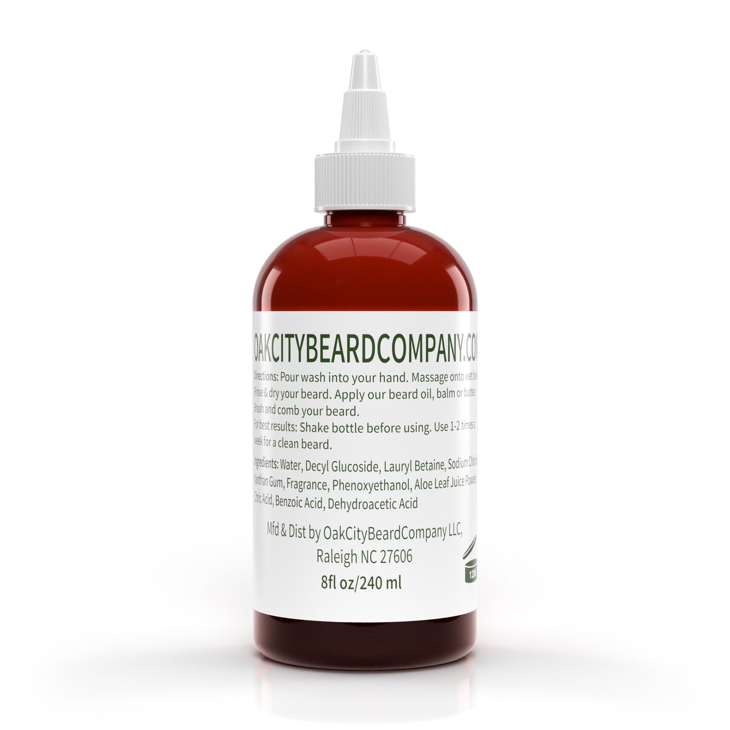 Sandalwood Bourbon (Beard Wash) by Oak City Beard Company