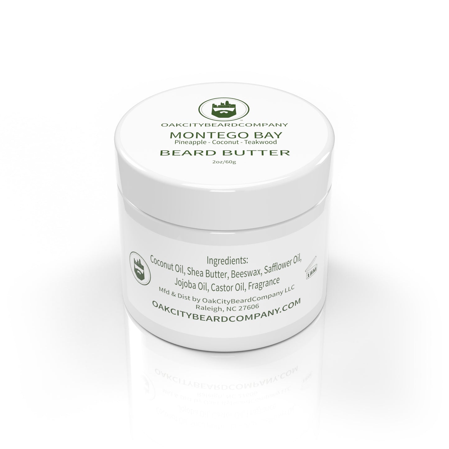 Montego Bay (Beard Butter) by Oak City Beard Company