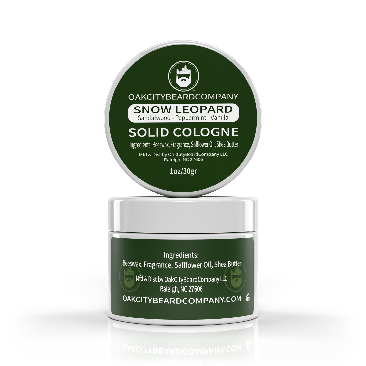 Snow Leopard (Solid Cologne) by Oak City Beard Company