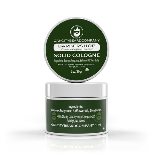 BarberShop (Solid Cologne) by Oak City Beard Company