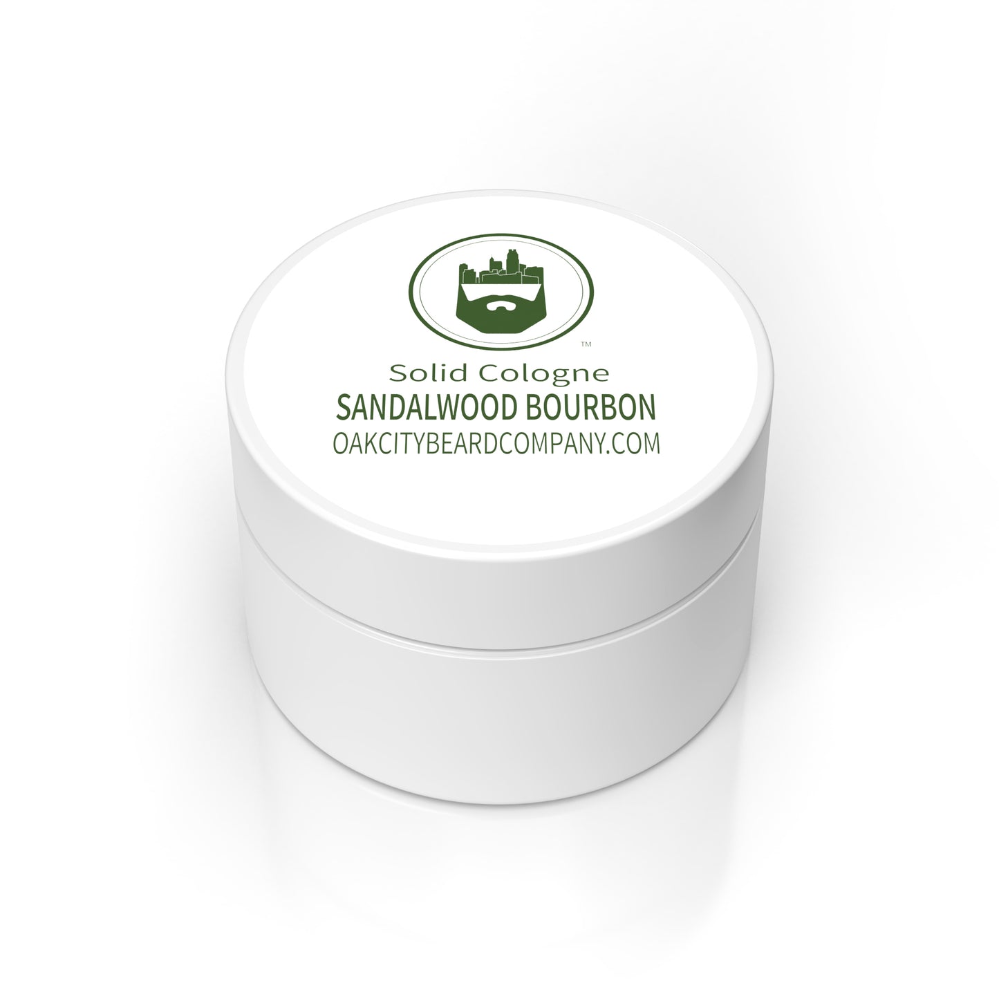 Sandalwood Bourbon (Solid Cologne) by Oak City Beard Company