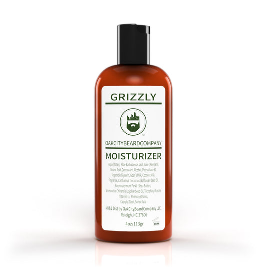Grizzly (Goat's Milk Body Moisturizer) by Oak City Beard Company
