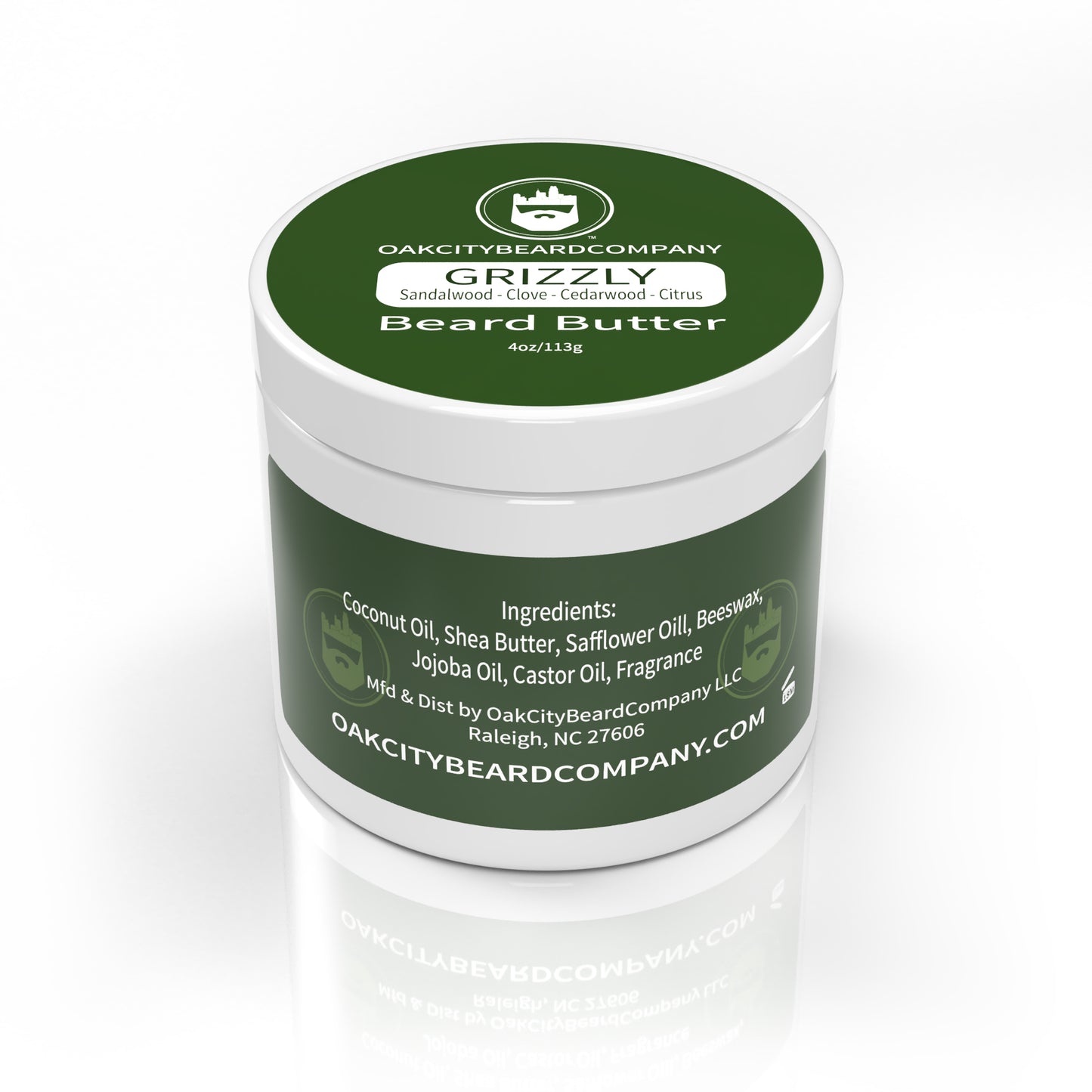 Grizzly (Beard Butter) by Oak City Beard Company
