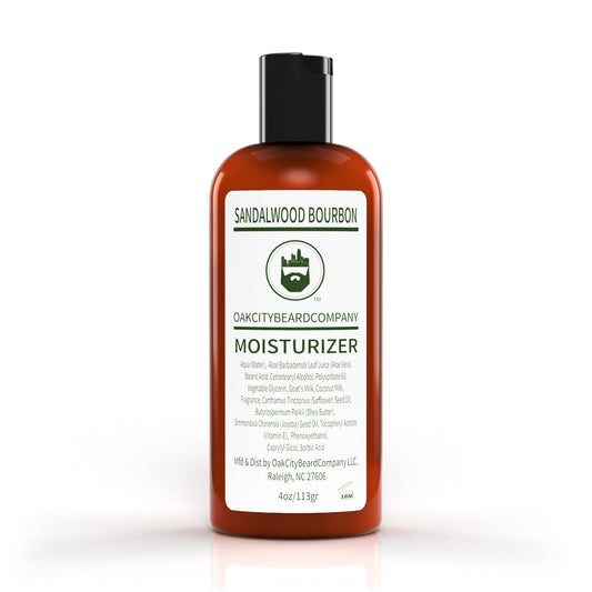 Sandalwood Bourbon (Goat's Milk Body Moisturizer) by Oak City Beard Company