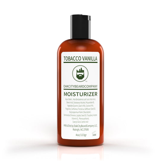Tobacco Vanilla (Goat's Milk Body Moisturizer) by Oak City Beard Company