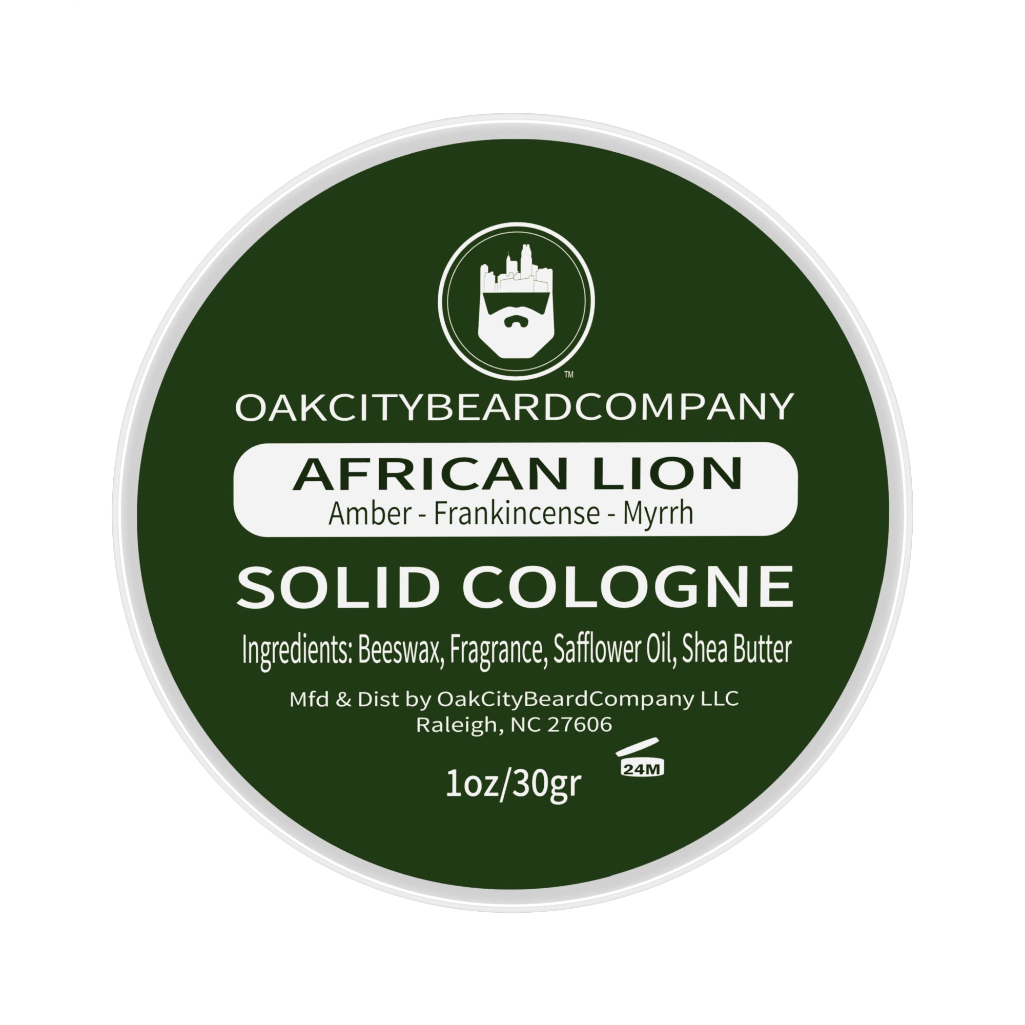 Lion Colonge African Lion (Solid Cologne) by Oak City Beard Company