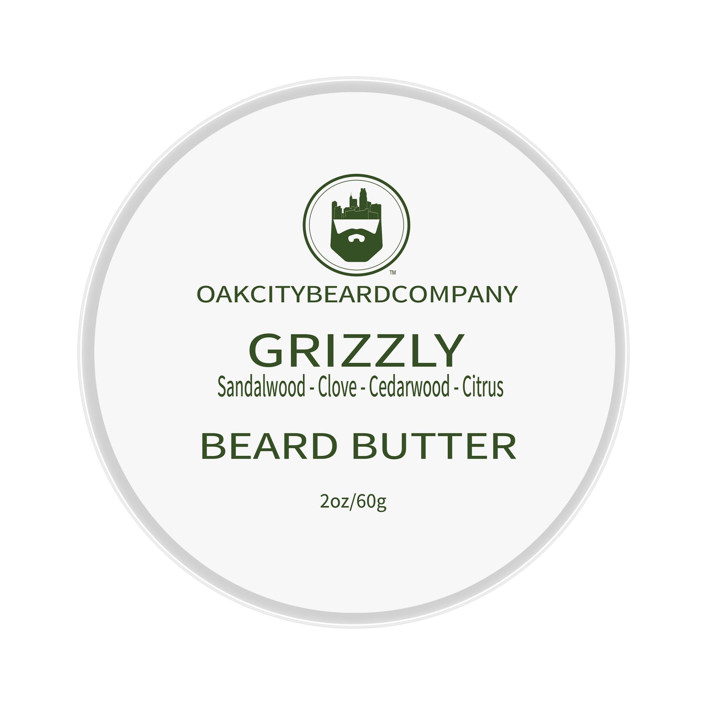 Grizzly (Beard Butter) by Oak City Beard Companyi