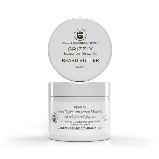 Grizzly (Beard Butter) by Oak City Beard Companyi