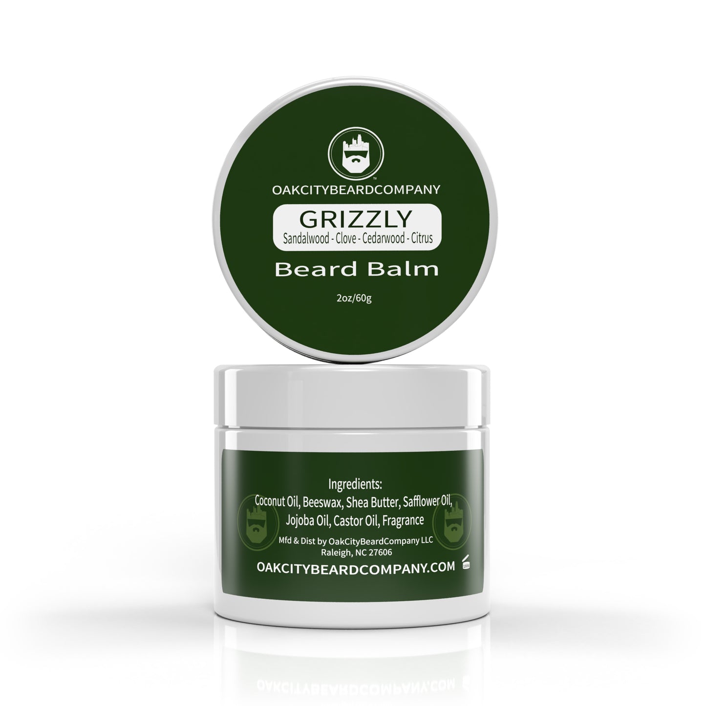 Grizzly (Beard Balm) by Oak City Beard Company