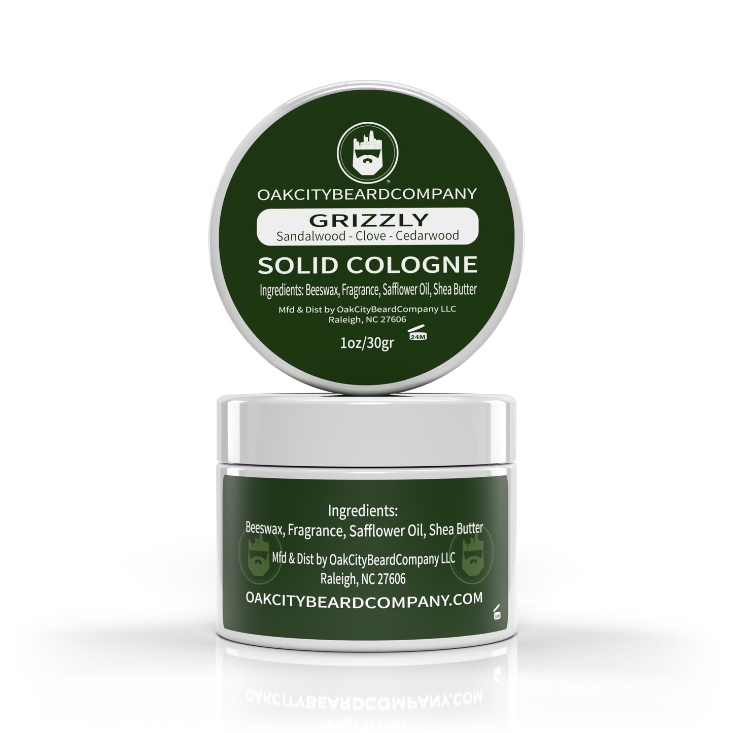 Grizzly (Solid Cologne) by Oak City Beard Company