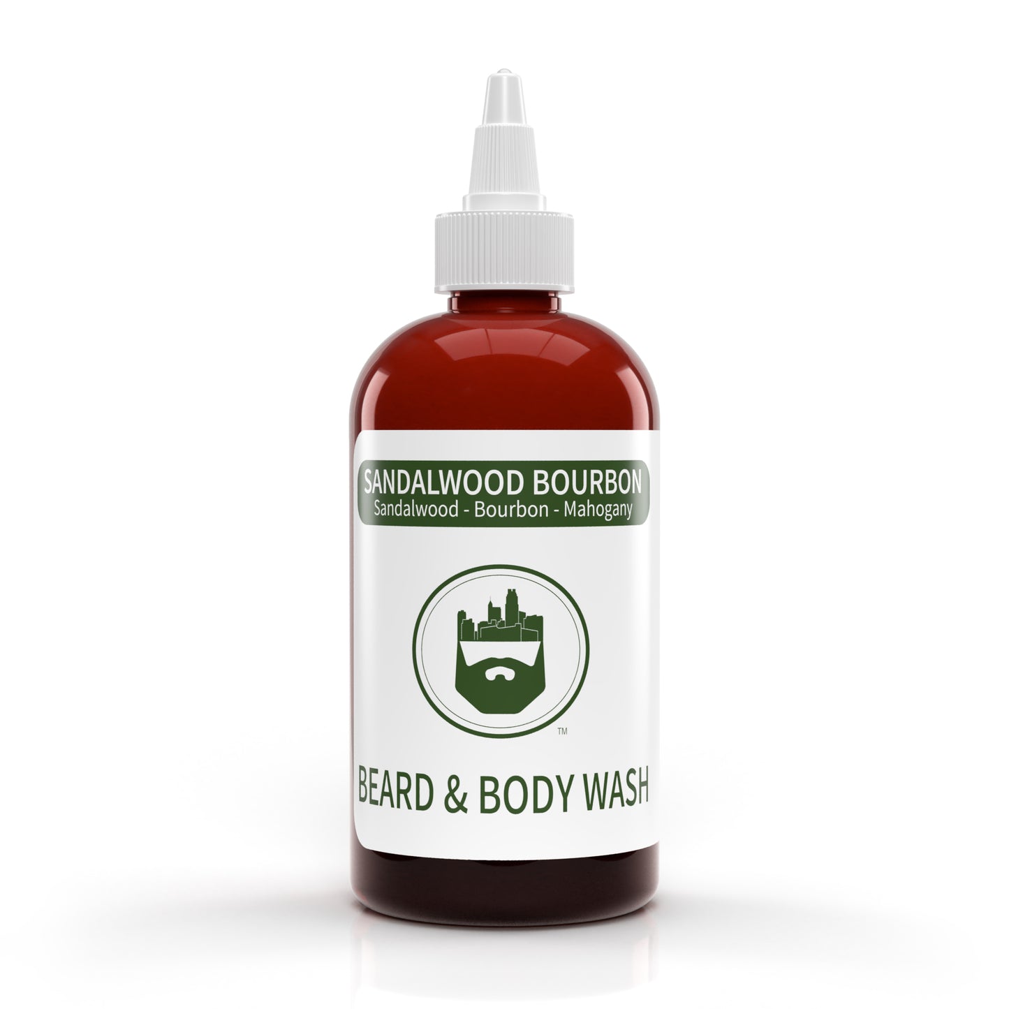 Sandalwood Bourbon (Beard Wash) by Oak City Beard Company