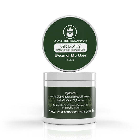 Grizzly (Beard Butter) by Oak City Beard Companyi