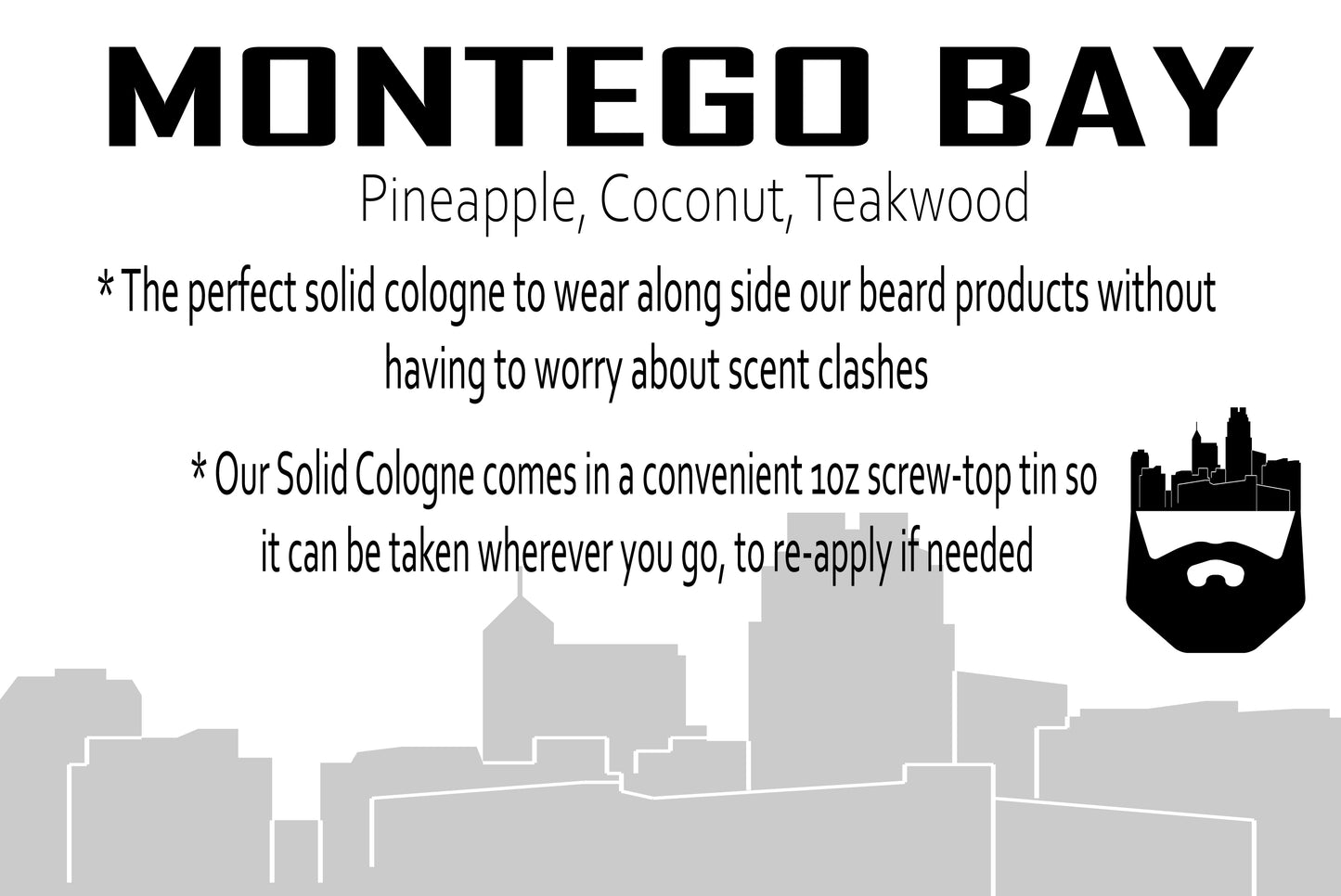Montego Bay (Solid Cologne) by Oak City Beard Company