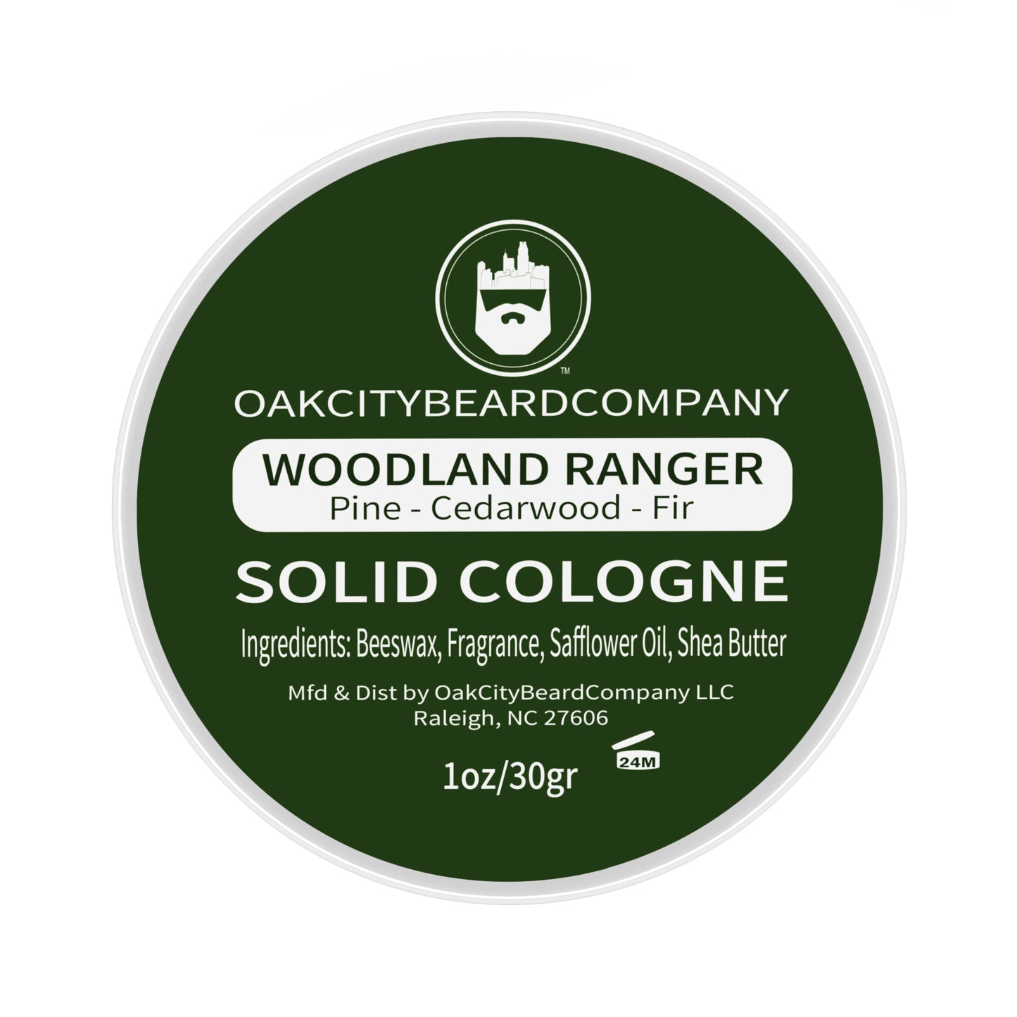 Woodland Ranger (Solid Cologne) by Oak City Beard Company